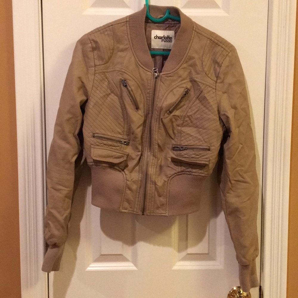 Leather jacket